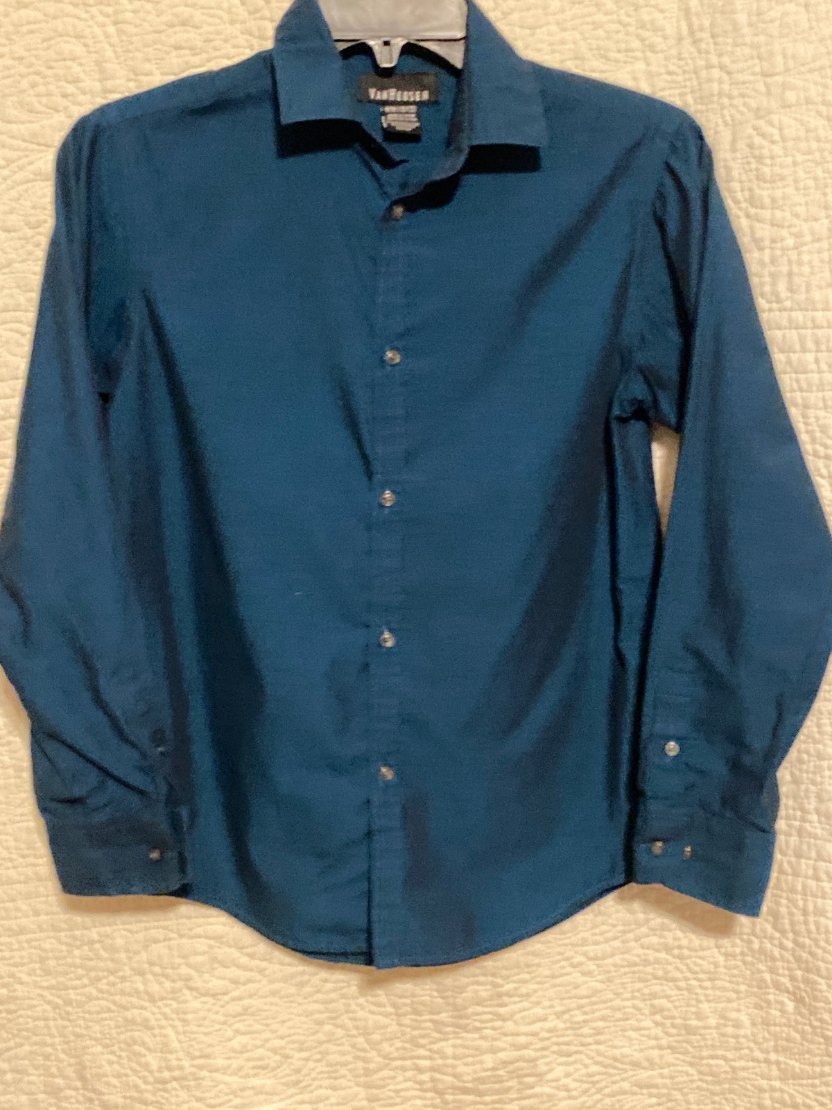 Van Heusen long sleeve Button down dress shirt - size Youth - 10 (L)