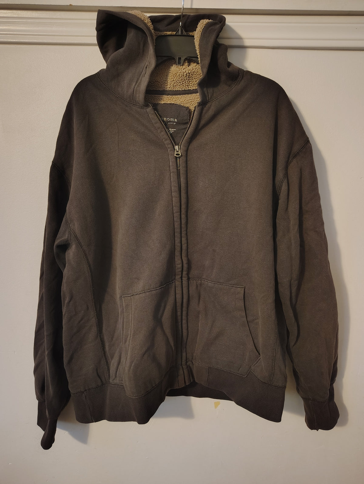 Jacket w/ hood - PC Sonoma, black, - size Teen/Men - L (36-38)