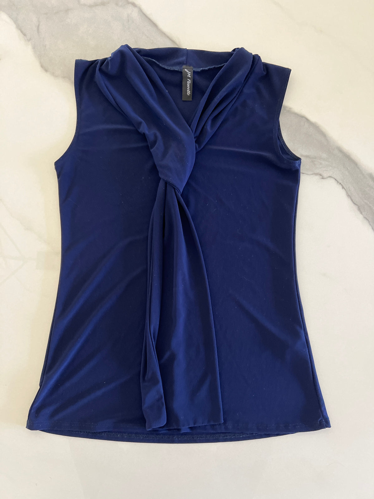 Navy blue stretchy tank Top szS fits lk XS 15C - size Women - XS (0/2)