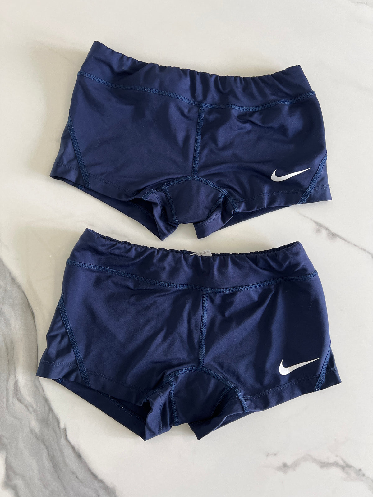 Nike hyper elite spandex Shorts Sz XS navy blue - size Junior - XS (0/1)