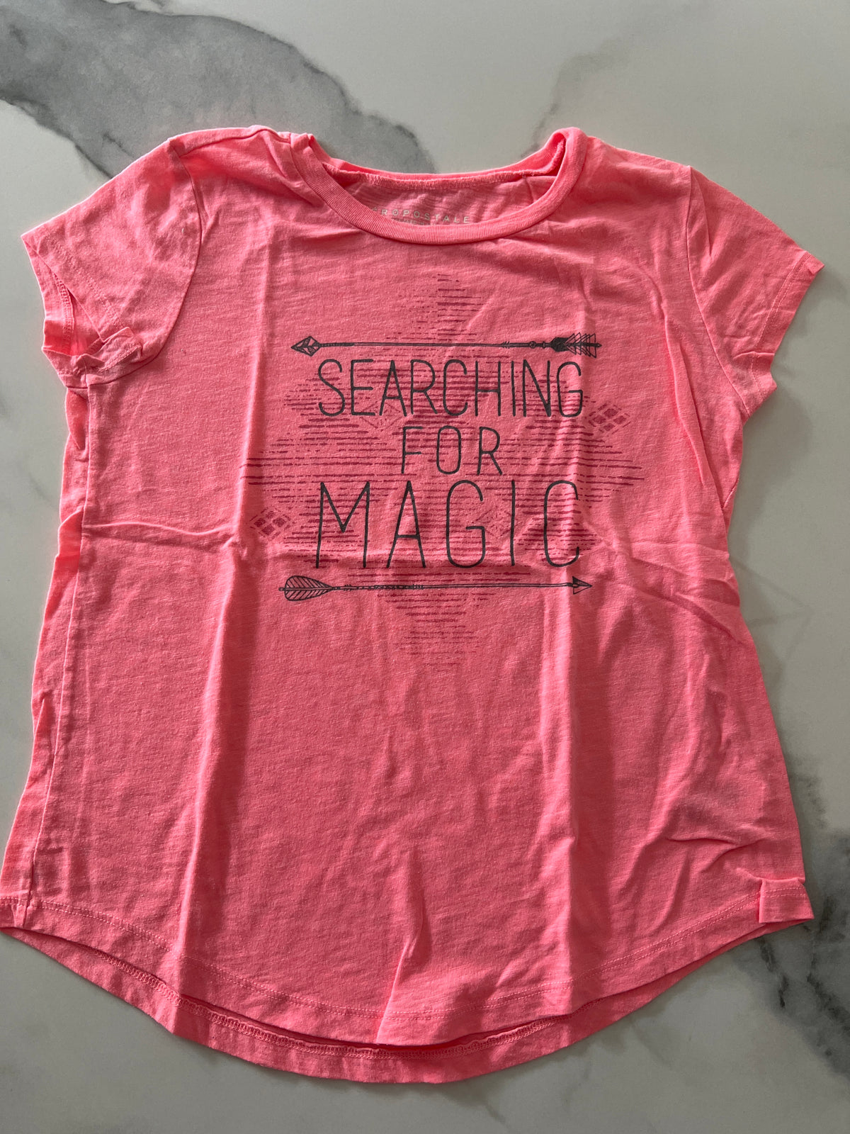 Aeropostale SS top szS Salmon pnk magic VGUC - size Junior - S (3/5)