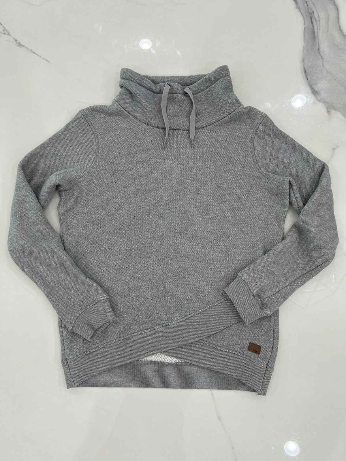 Roxy gray pull over sz S EUC 20C 24L no WW - size Women - S (4/6)