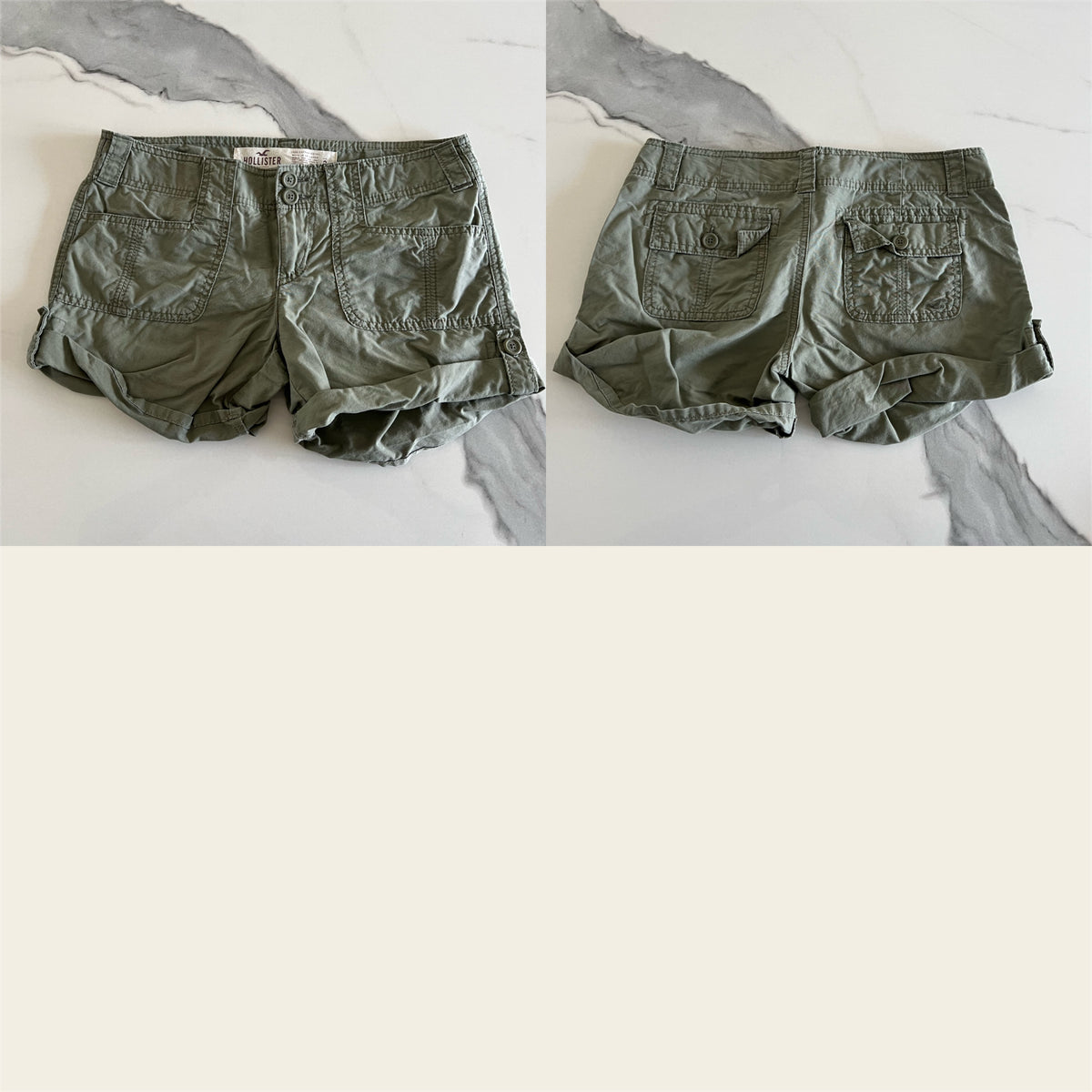 American eagle shorts Sz3 army green GUC - size Junior - S (3/5)