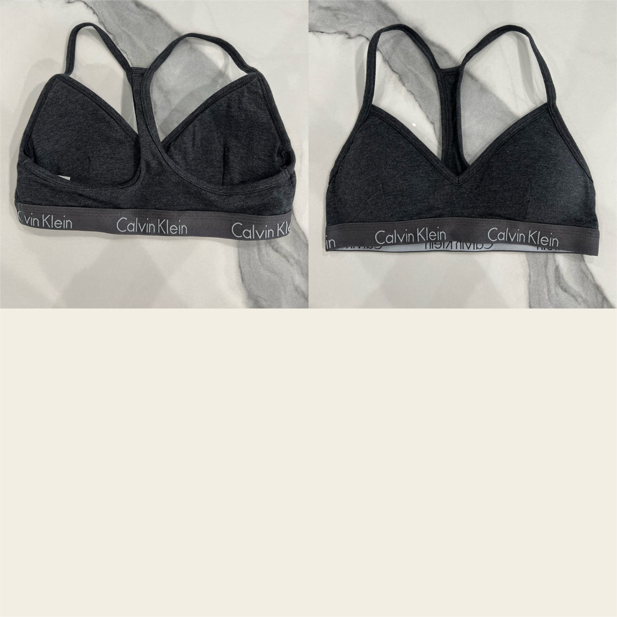 Calvin Klein traning bra SzXS 30A racerback - size Junior - XS (0/1)