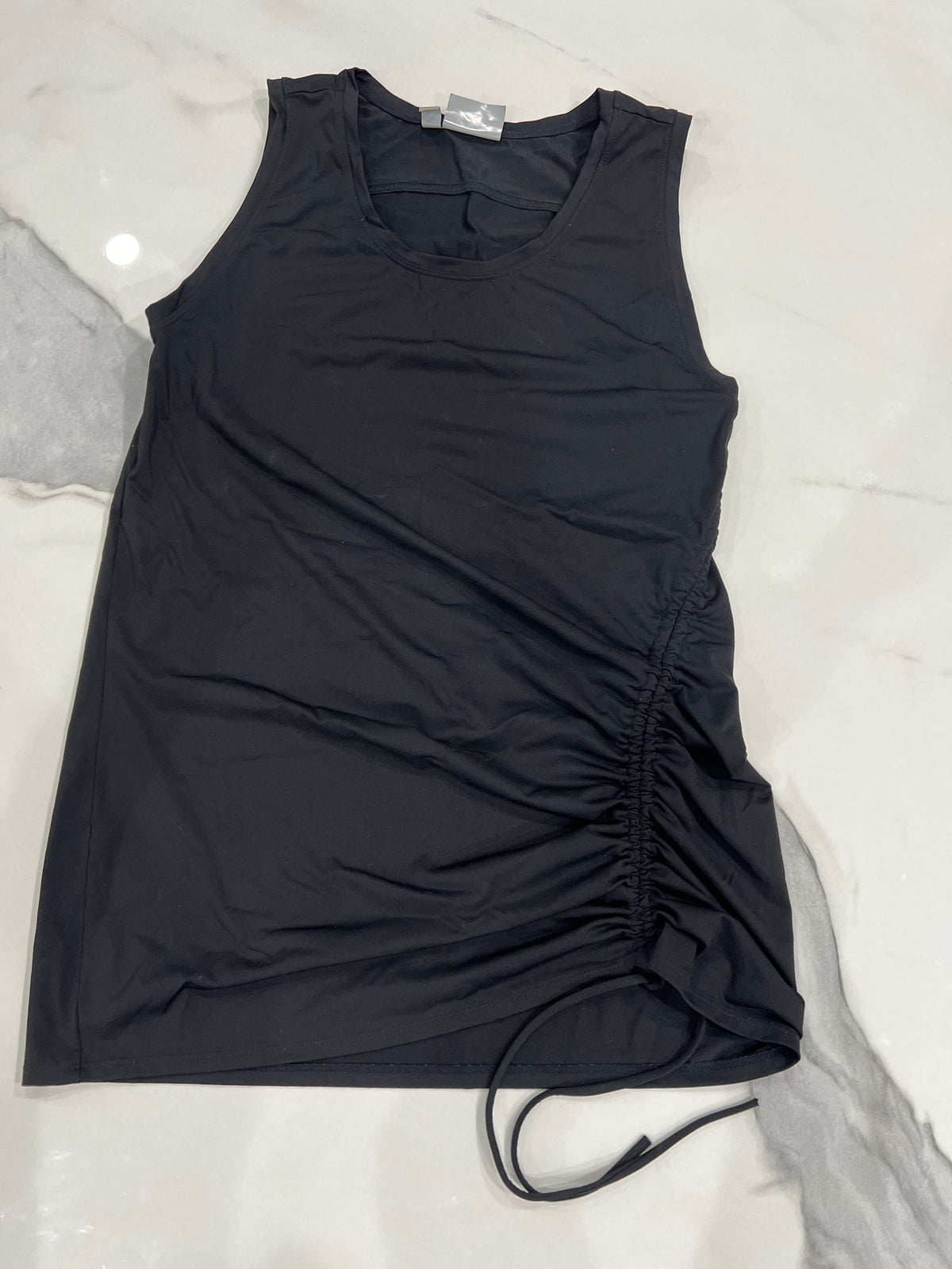 Athleta szM black swim Top/tank EUC - size Junior - M (7/9)