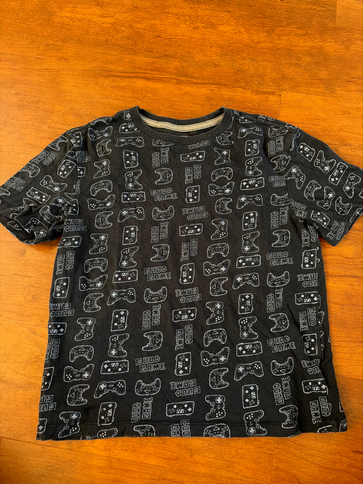 Old Navy Good Game Gamer tshirt (Navy/Blue) - size Youth - 8 (M)