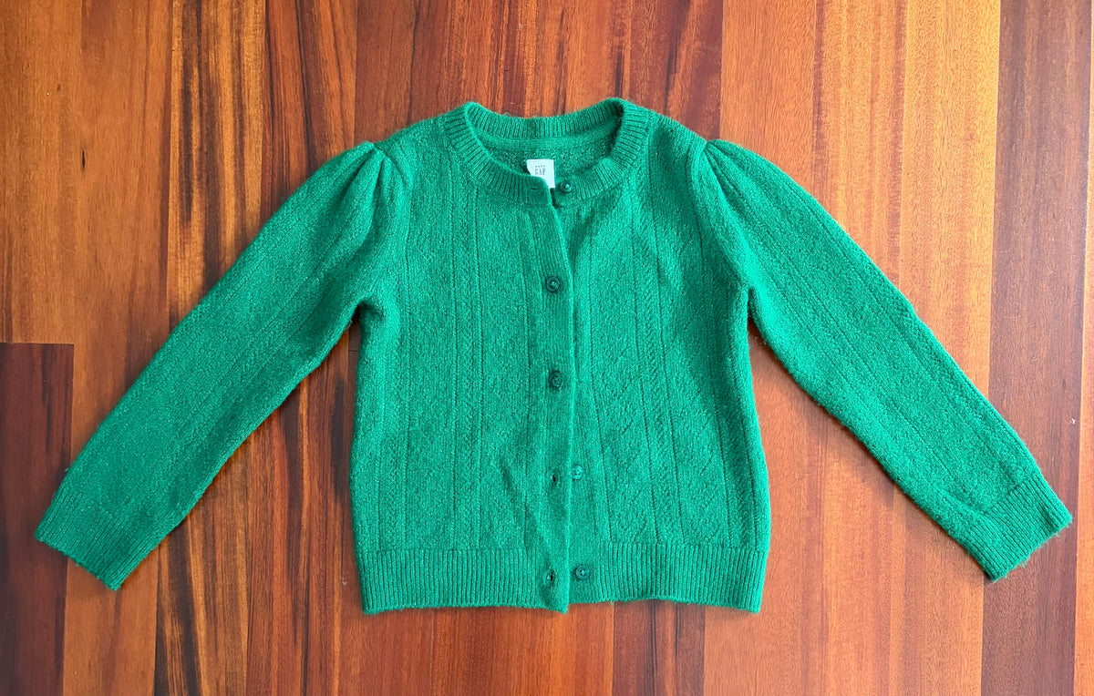 Green sweater by GAPKids - really pretty green - size Toddler - 5T