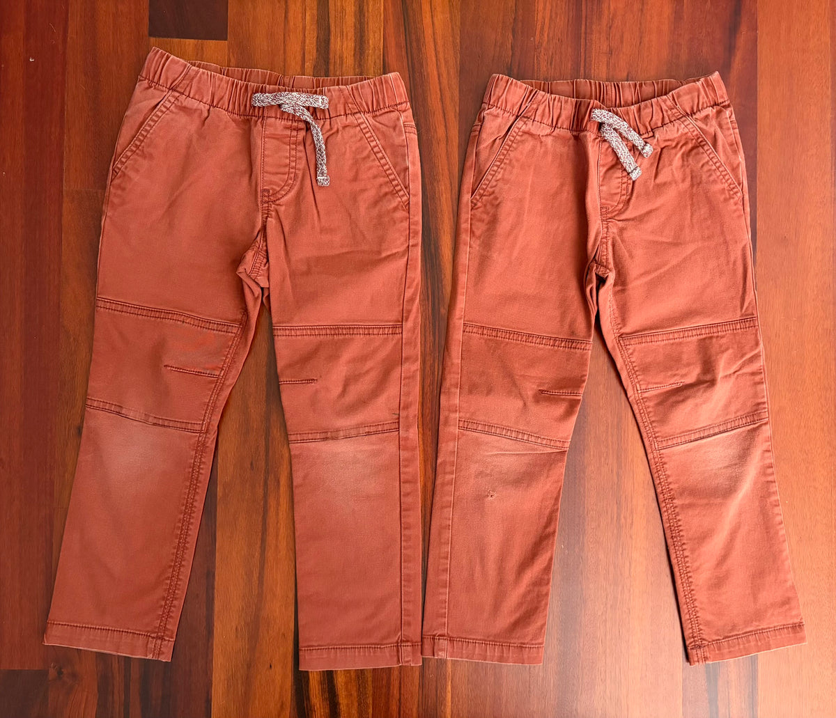 Pull-on jogger pants - 2 pairs in PLAY cond - size Toddler - 4T