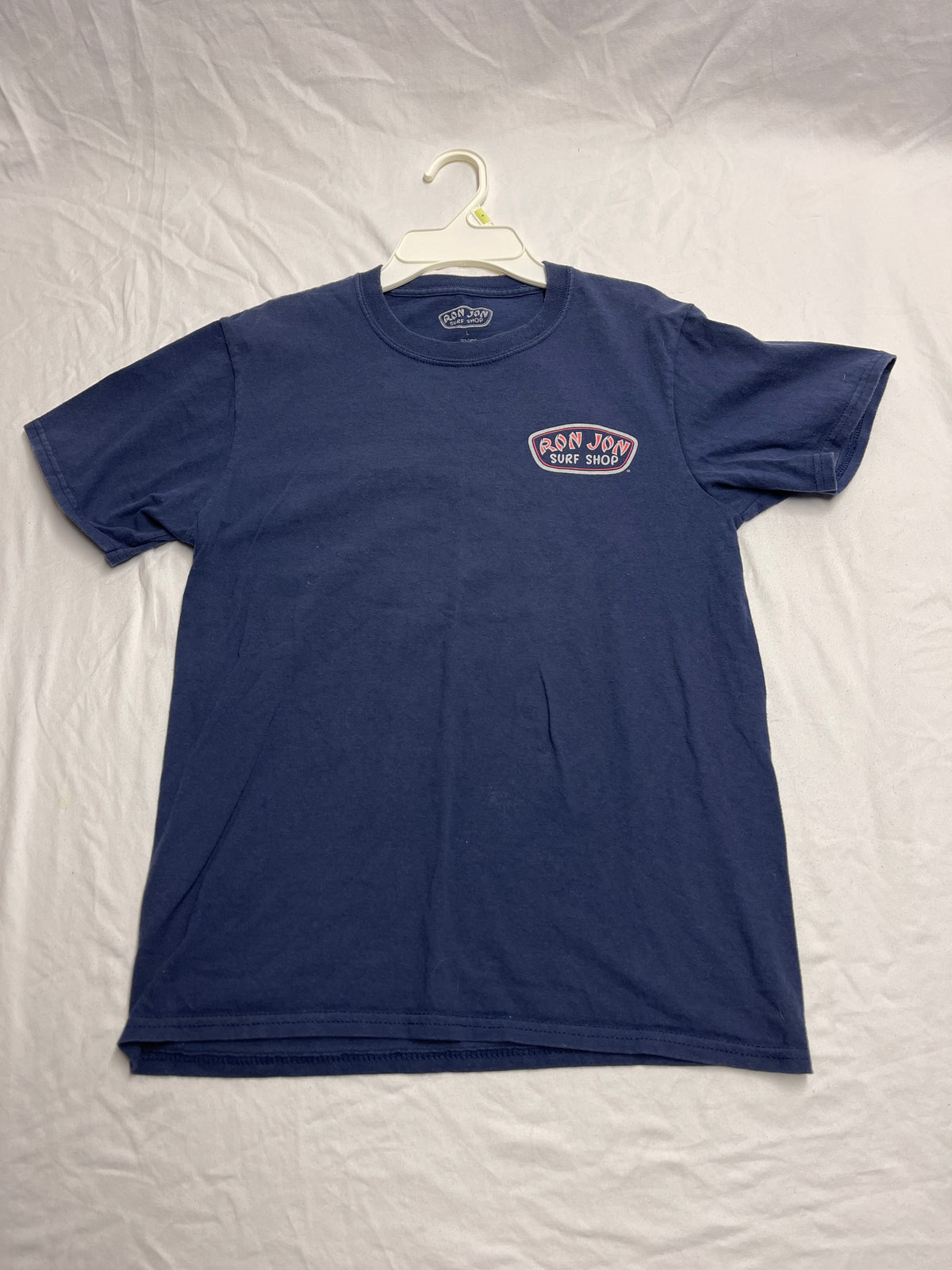 Ron Jon Surf Shop Cocoa Beach ss navy - size Youth - 10 (L)