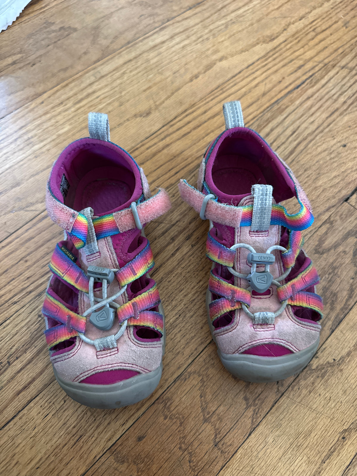 Keens rainbow sandals Size 11 GUC - size Shoes - Toddler 11