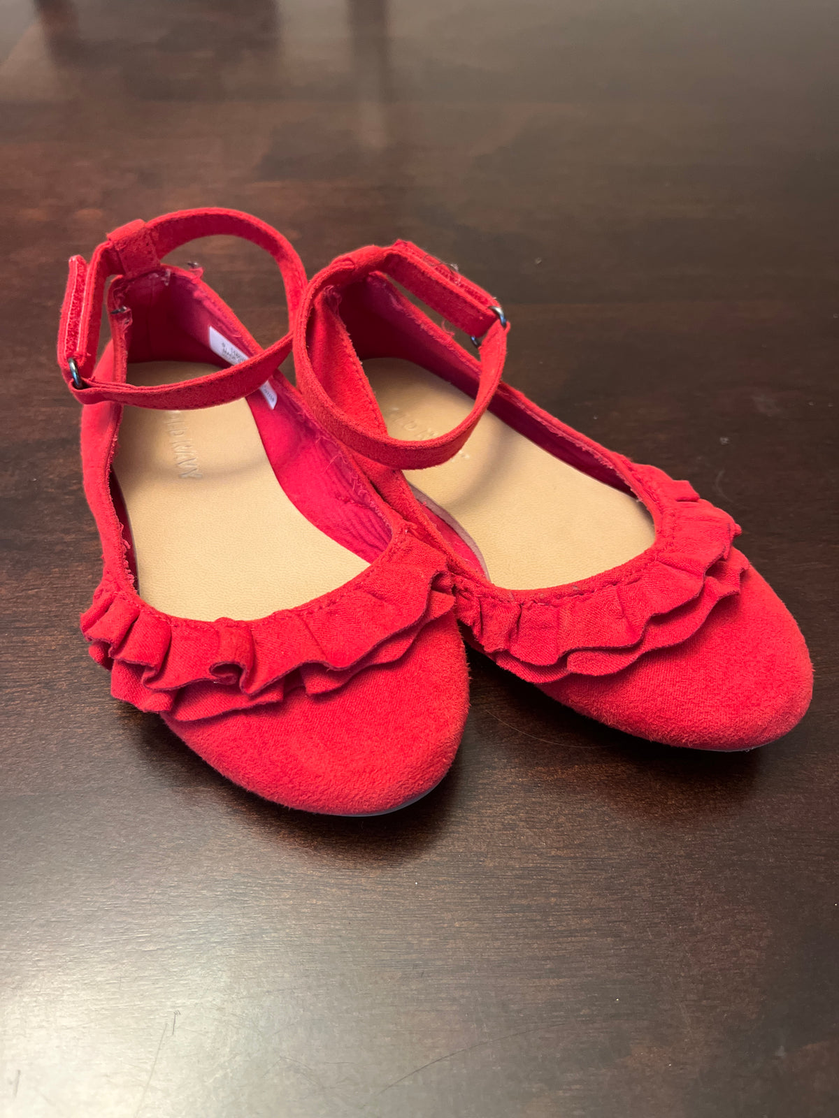 Red ruffle ballet flats Old navy size 9 - size Shoes - Toddler 9