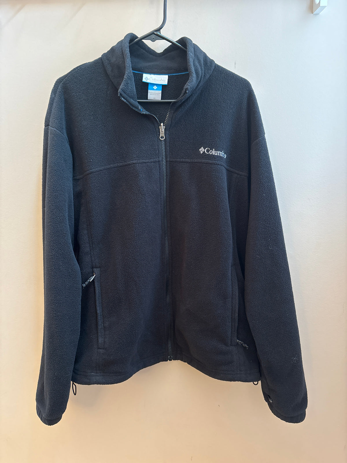 XL black Columbia fleece full zip jacket - size Women - 1X (16/18W)
