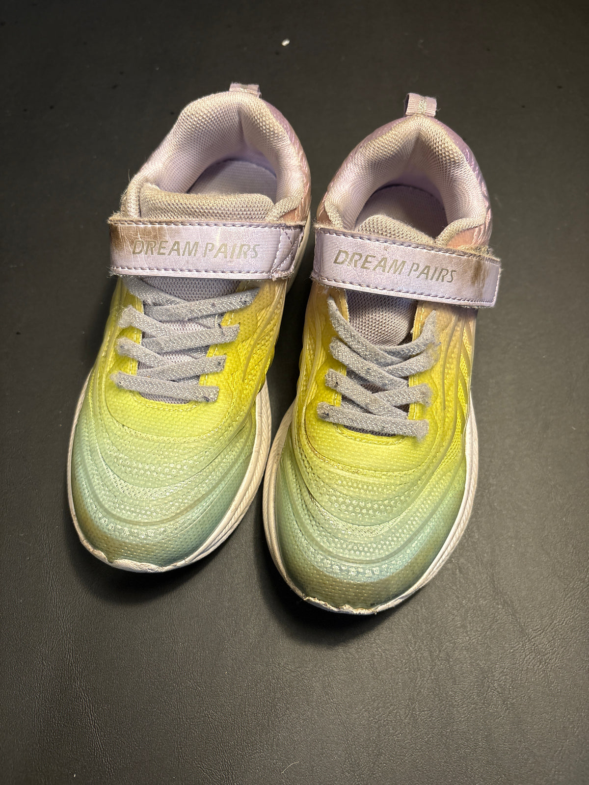 Dream Pairs green yellow purple tennis shoes 13 - size Shoes - Kids 13