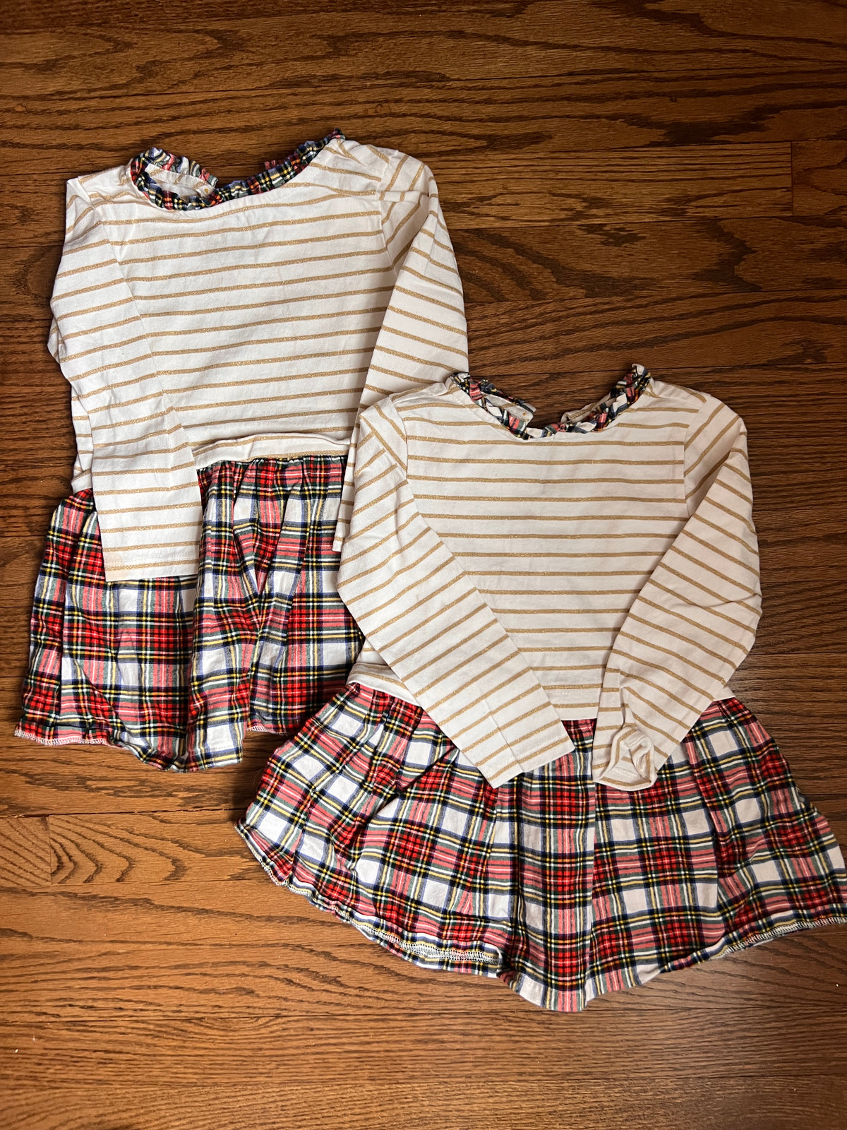 Crew cut flannel dresses Great for Christmas - size Toddler - 2T