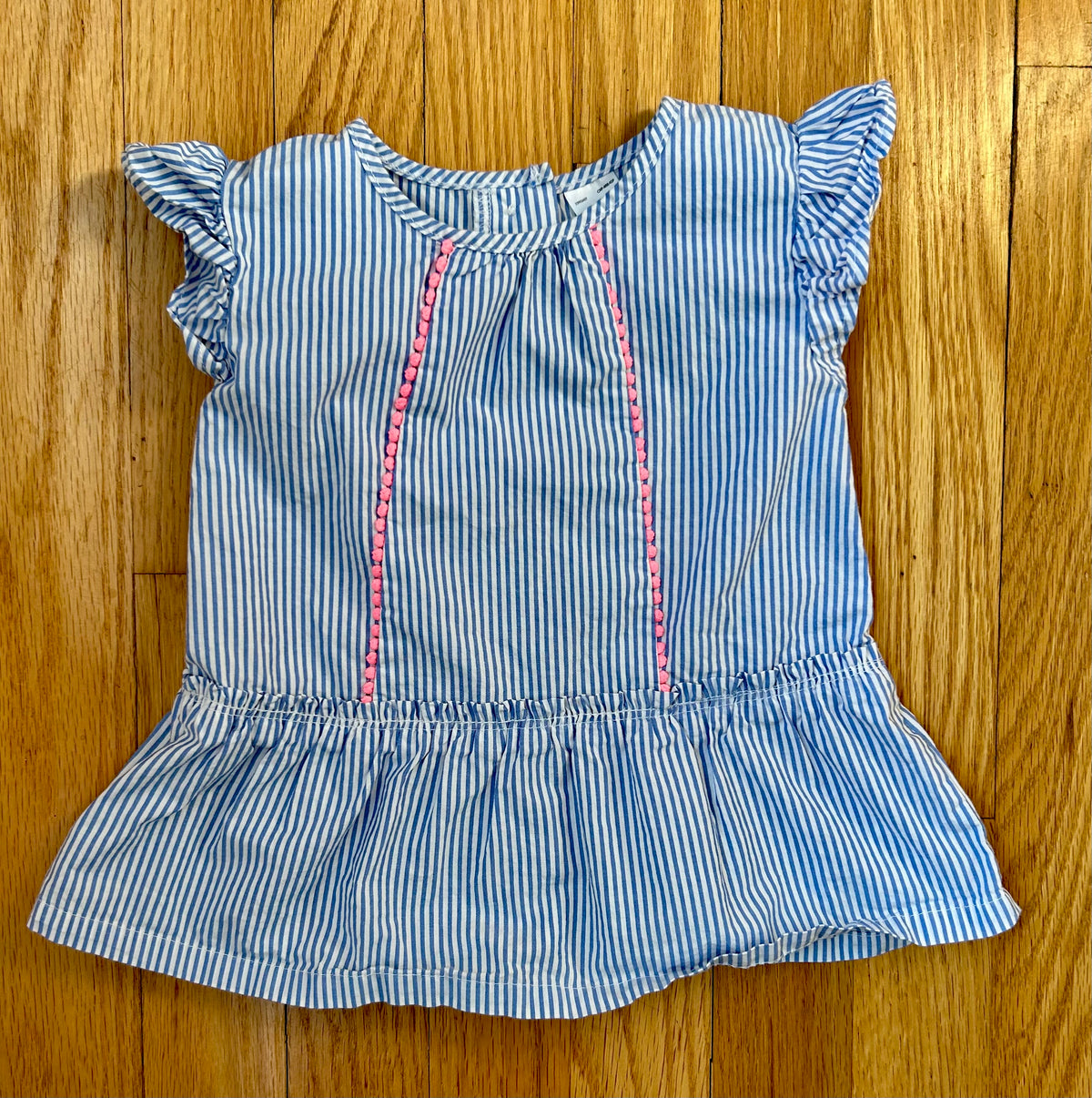 Carters Lightweight Top Blue/Pink EUC (24M) - size Month - 18-24 / 24M