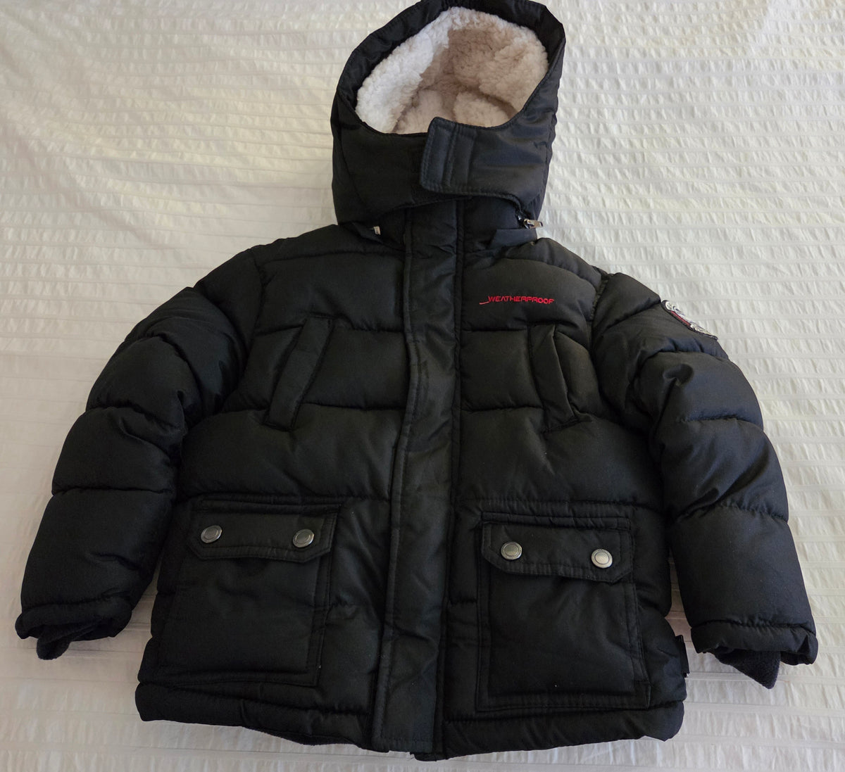 Weatherproof Jacket Sherpa Lined, Warm - size Youth - 4 (XS)