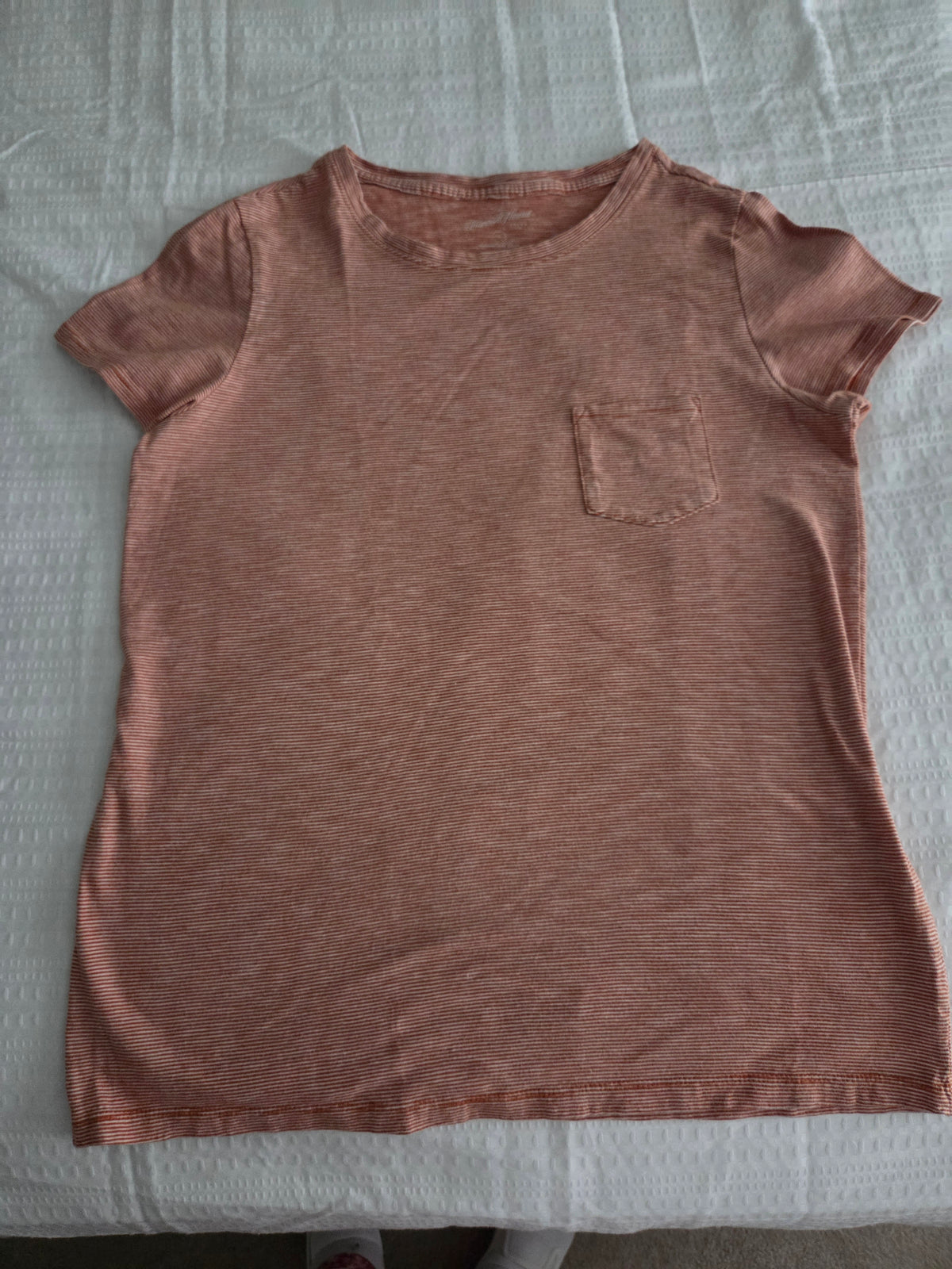 Universal ThreadsTshirt Tiny orange/white stripe - size Women - S (4/6)