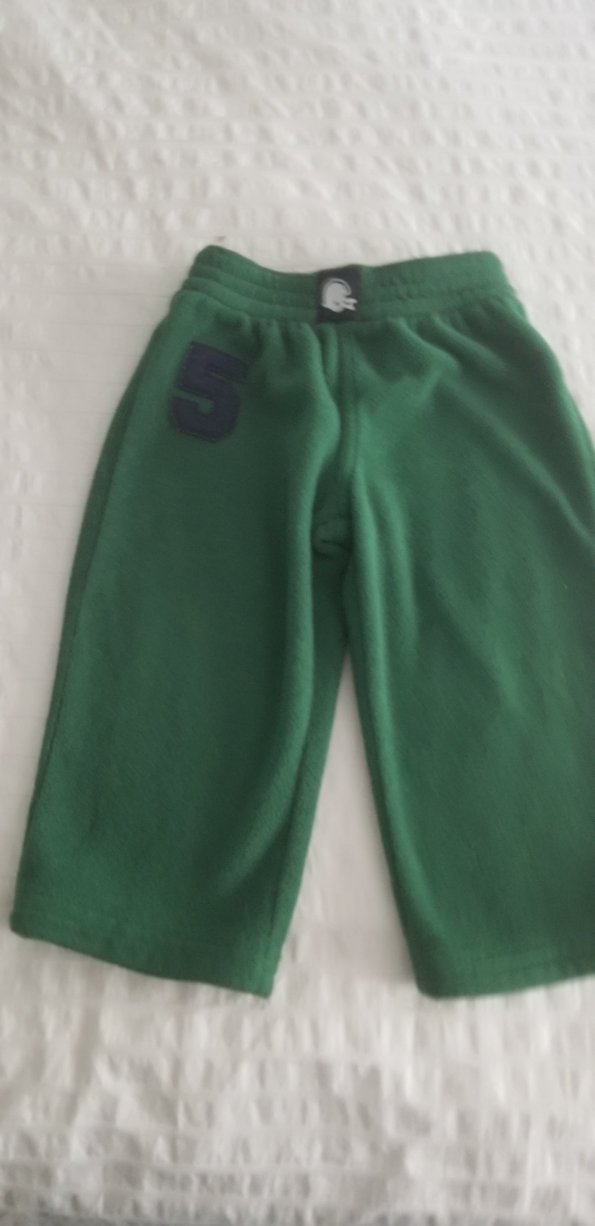 Carters Green Pants Sz 12 mo Fleece pants - size Month - 9-12 / 12M