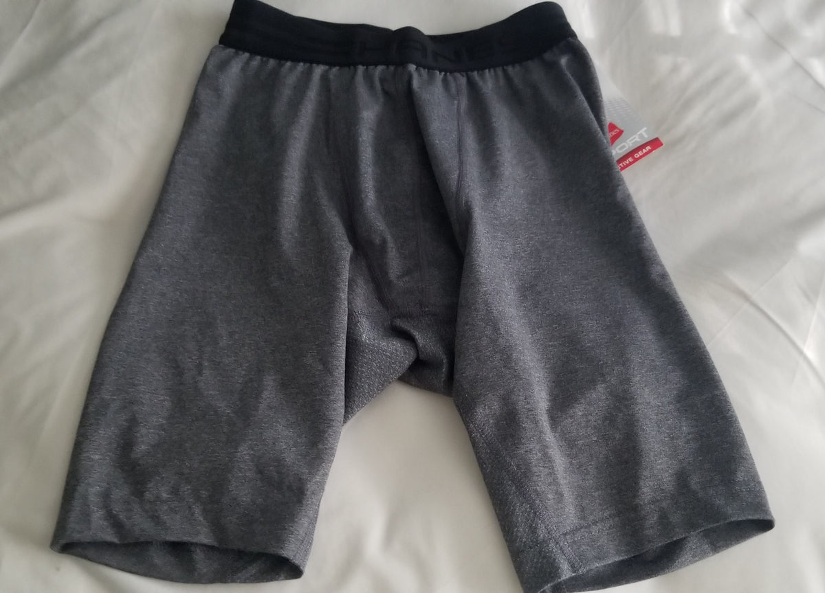 Hanes Compression Shorts Sz Small, Pocket for Cup - size Youth - 6 (S)