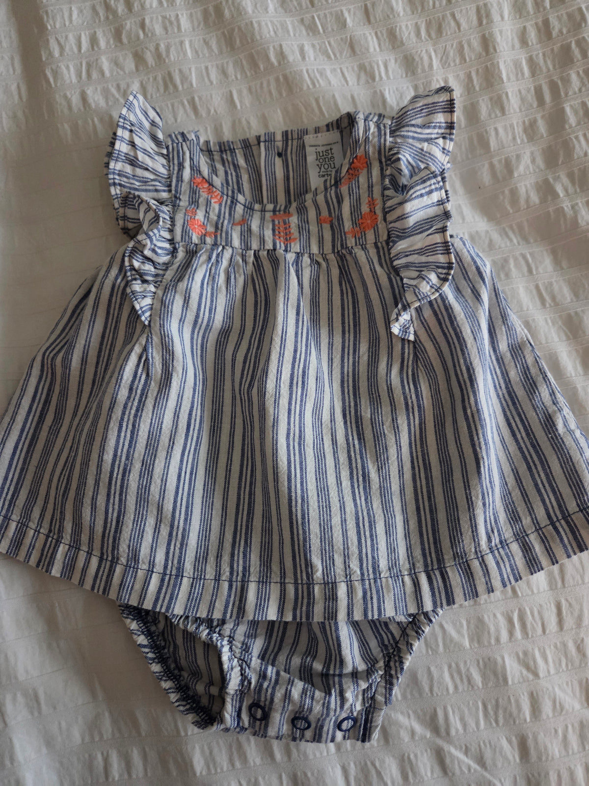 Carter's One Piece Dress Sz 3 mo Clean - size Month - 0-3 / 3M