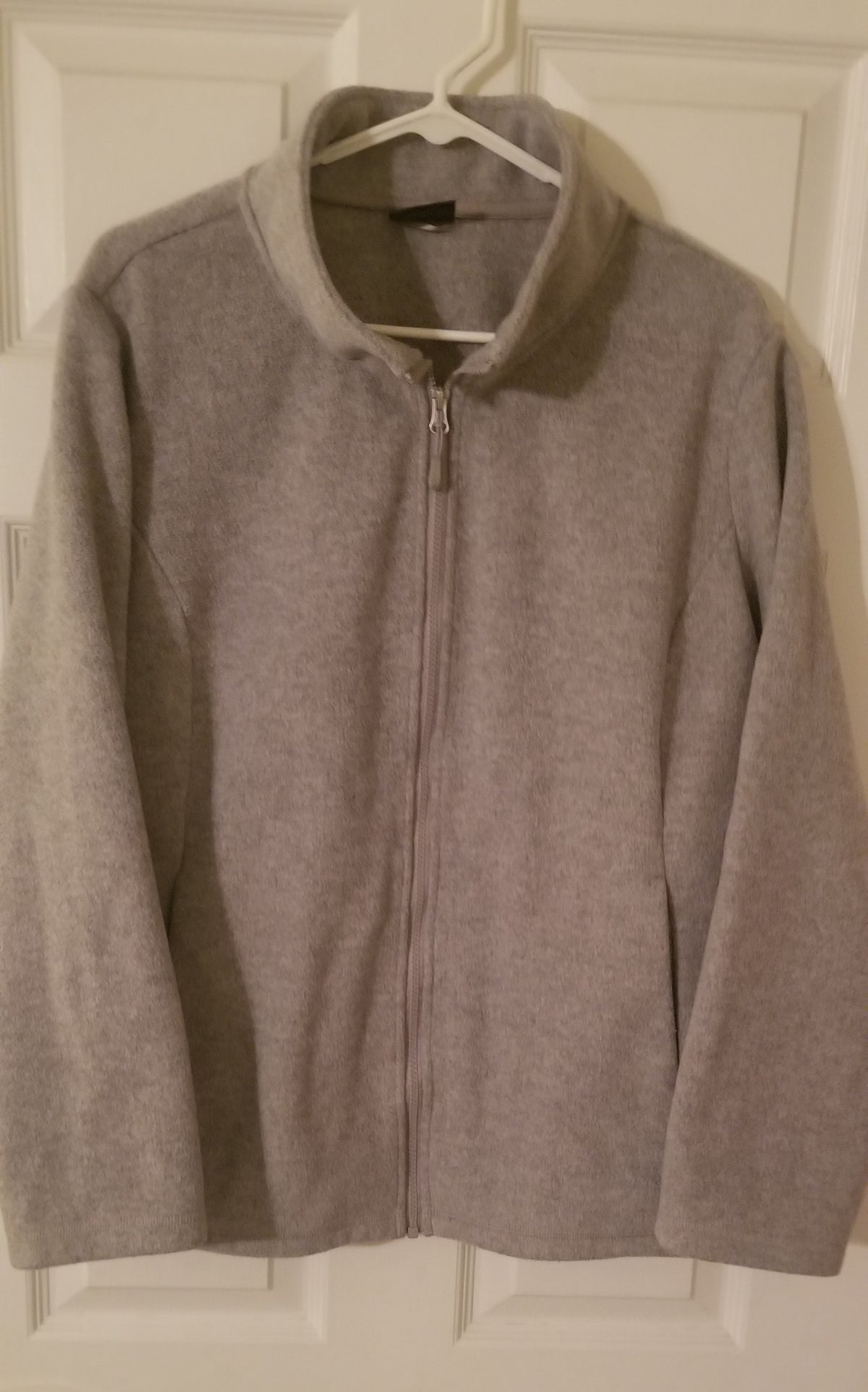32 Degrees Heat Jacket Sz XXL Gray Fleece - size Teen/Men - XXL (44-46)