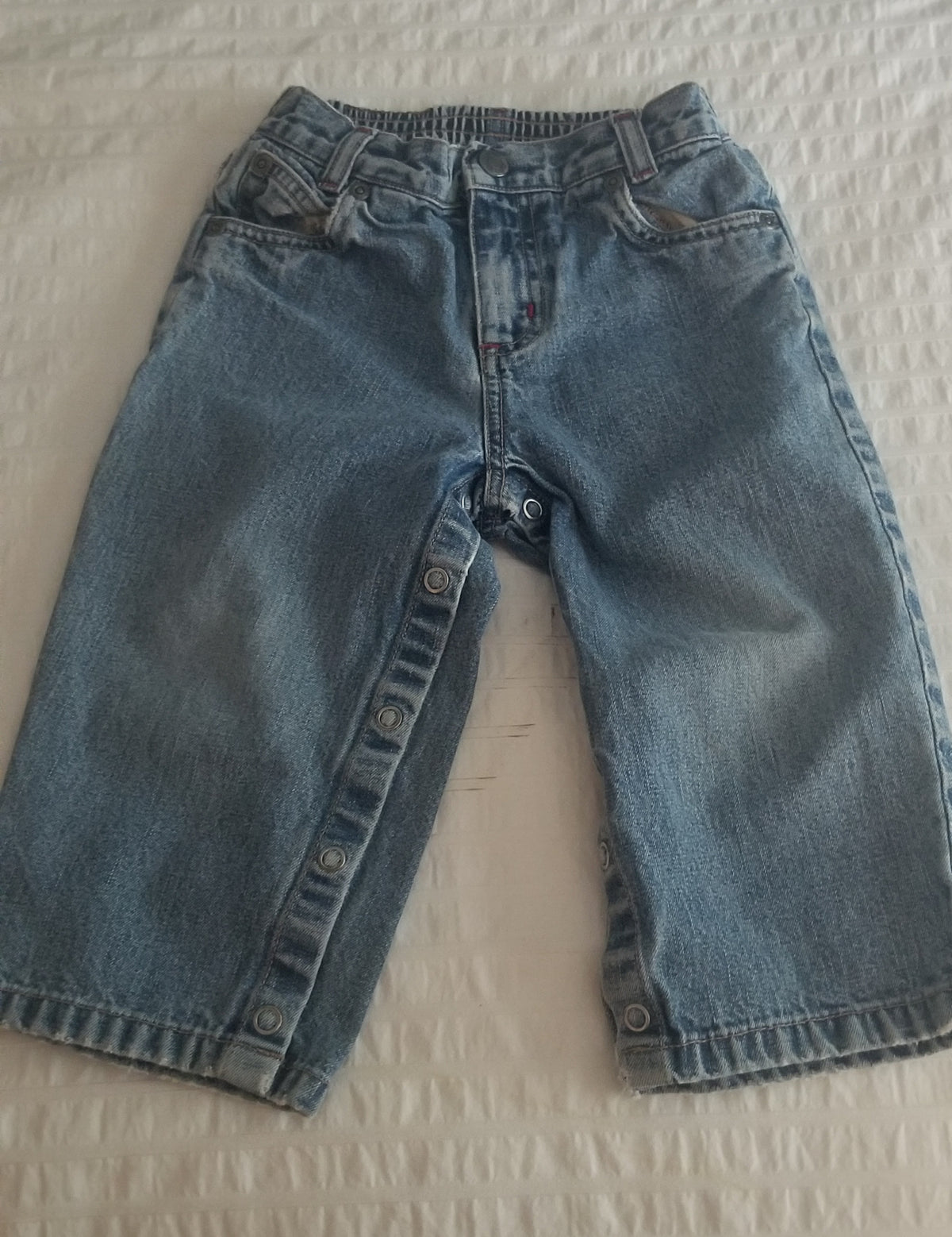 Carter's Jeans Sz 24 mo, Snap bottoms - size Month - 18-24 / 24M