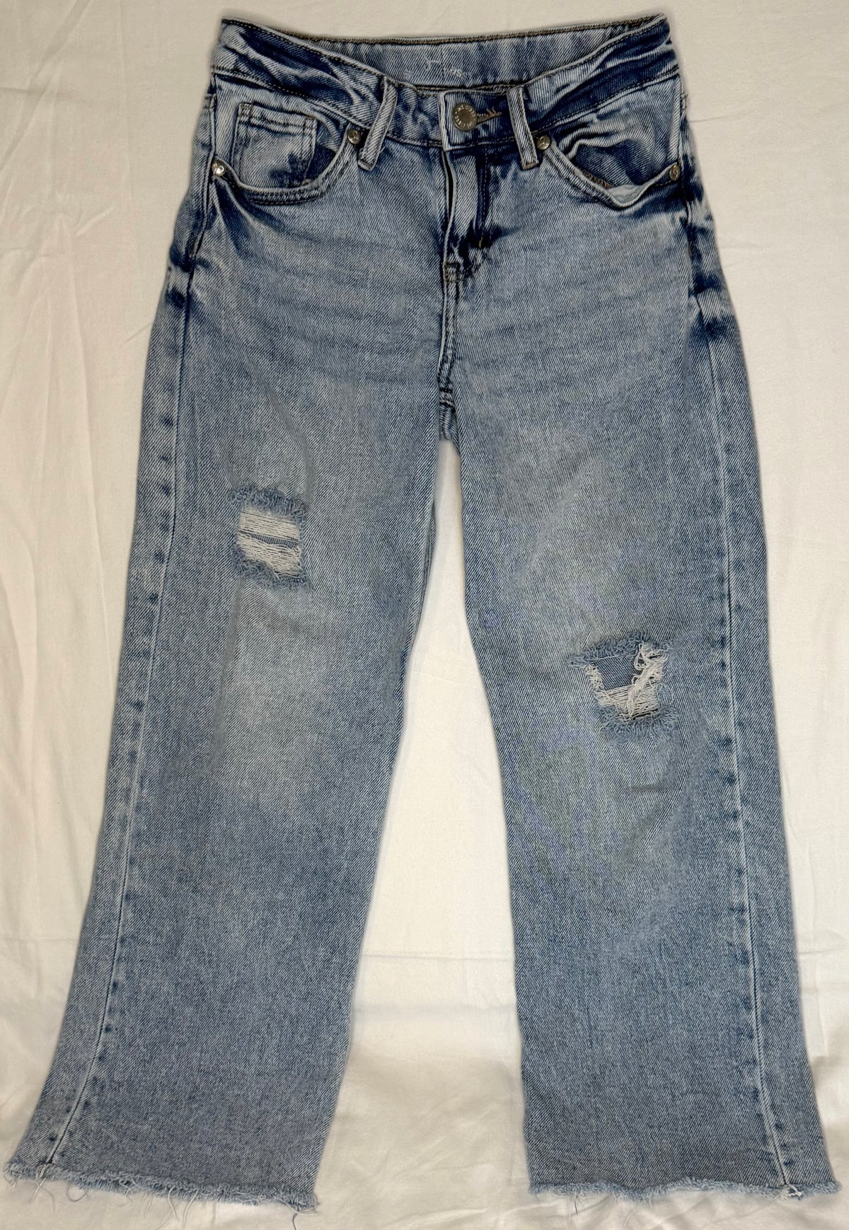 Art class straight leg jeans, adjustable waist - size Youth - 7 (S)