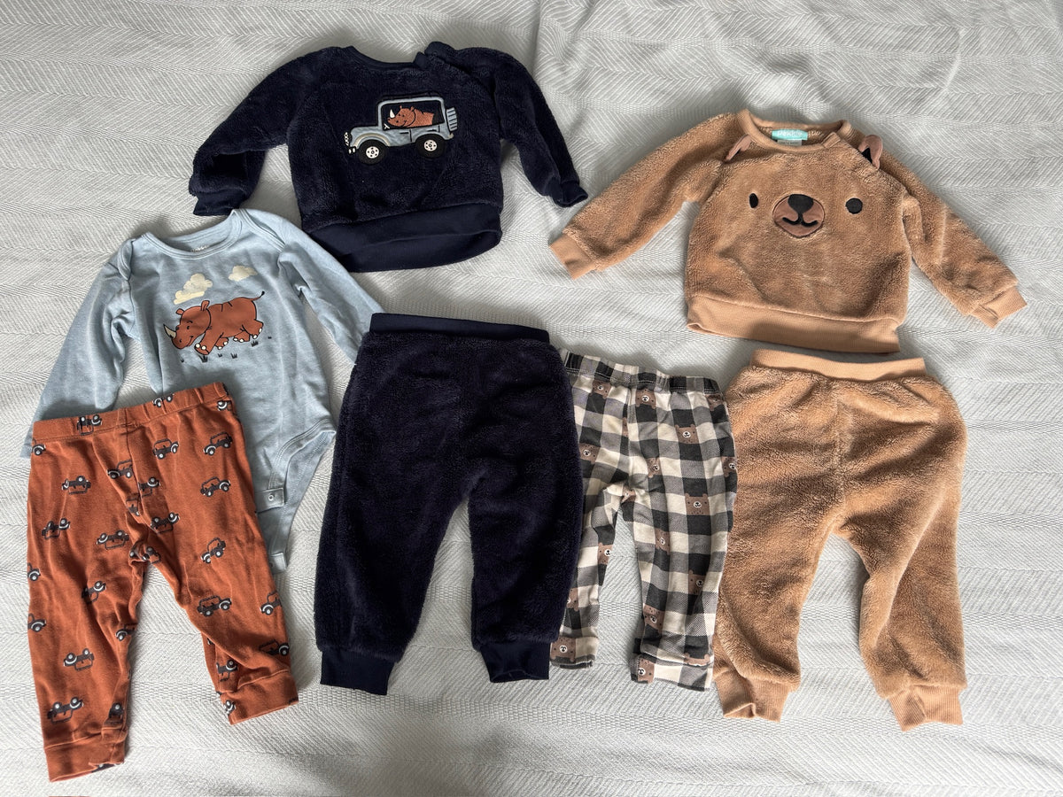 12M Warm Outfits VGUC, Mix & Match - size Month - 9-12 / 12M