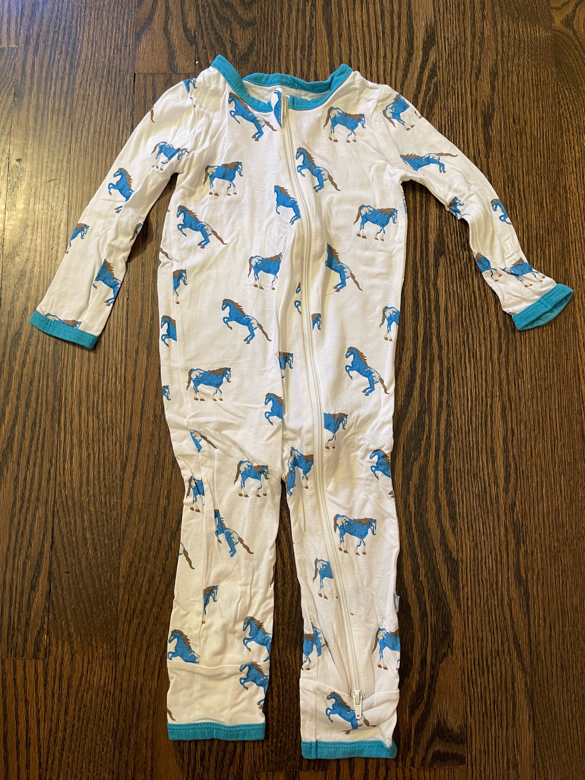 Kyte Baby 18-24m Romper Like New - Horses - size Month - 18-24 / 24M
