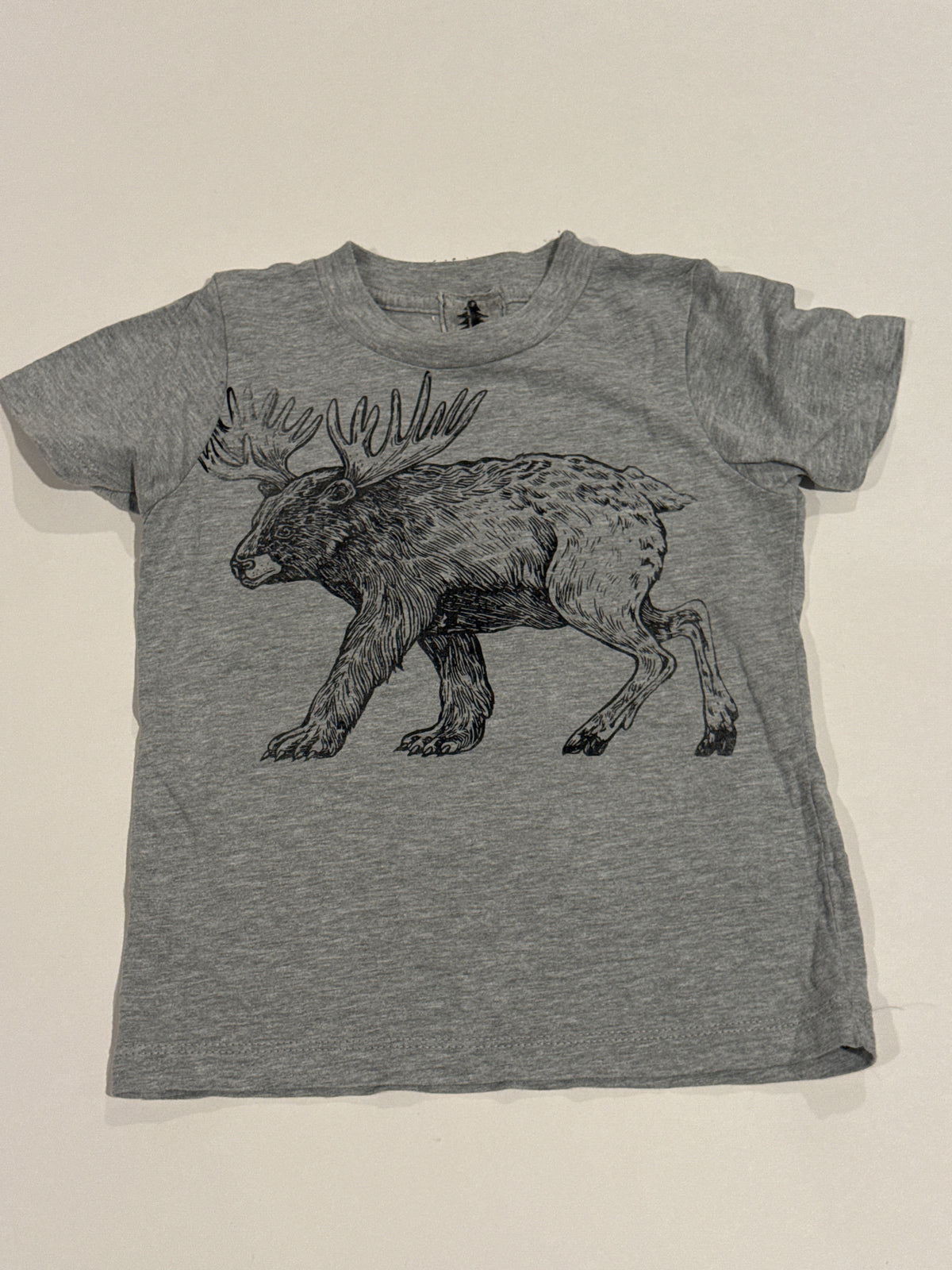 Bear Moose SS T-Shirt Local Citizen - Maine - size Toddler - 4T