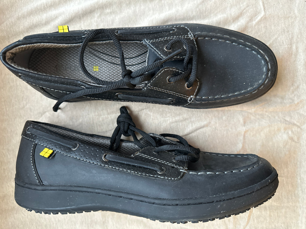 Shows for crews Top Crews real leather - size Shoes - Adult 10