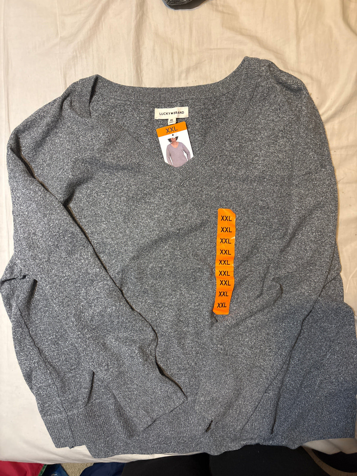 XXL Sweater Lucky brand, super soft - size Women - 1X (16/18W)