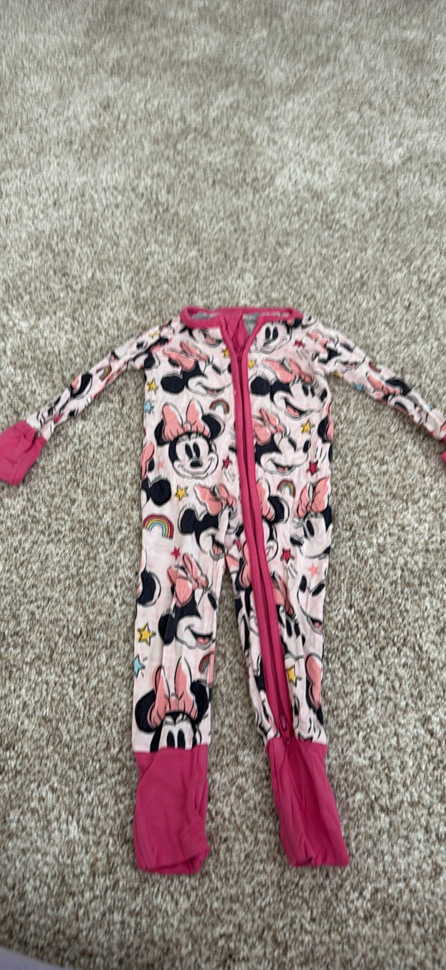 Little sleepies pajamas Disney Minnie Mouse - size Month - 0-3 / 3M