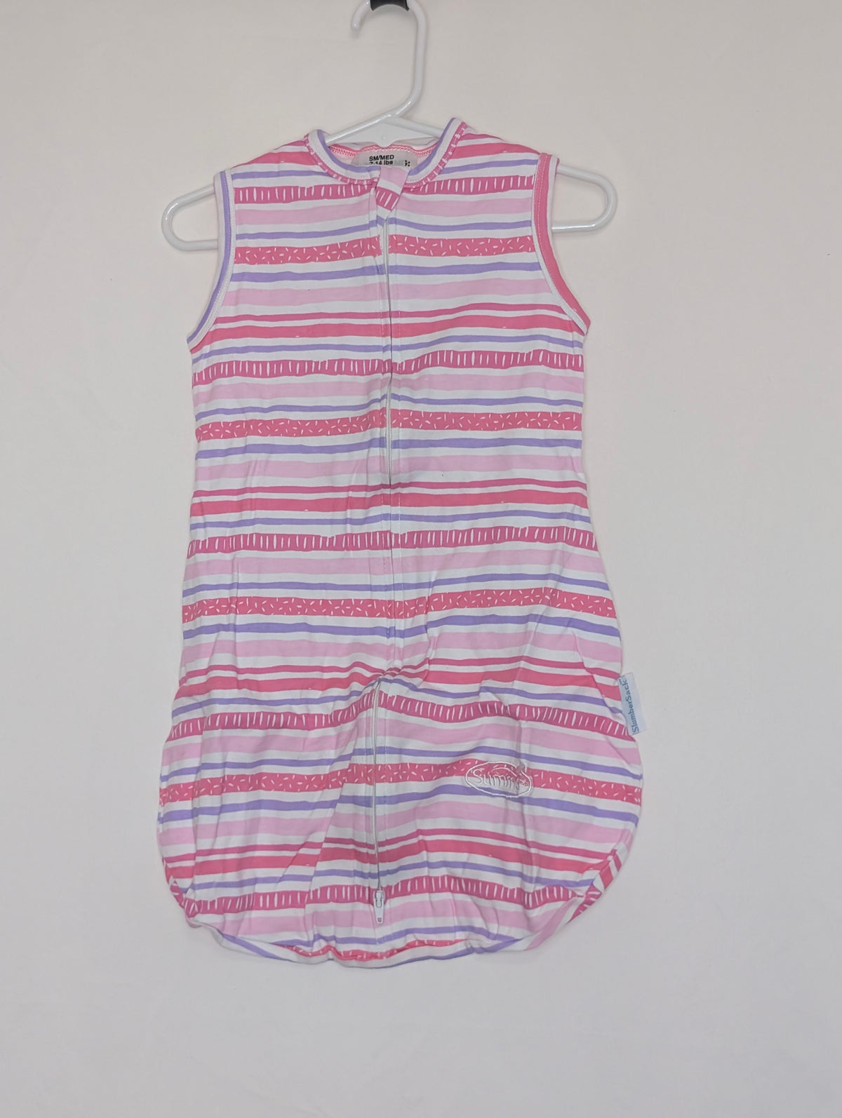 EUC SummerInfant sleeve less sleep sack, full - size Month - 0-6