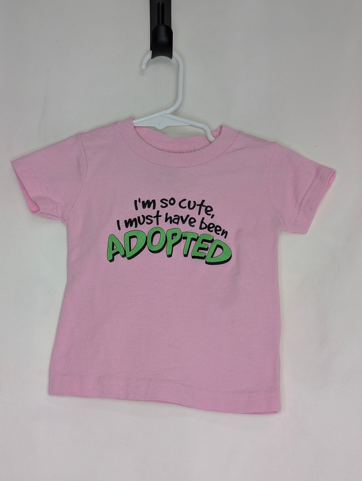 VGUC s/s pink tee, I'm so cute, I must have - size Month - 9-12 / 12M