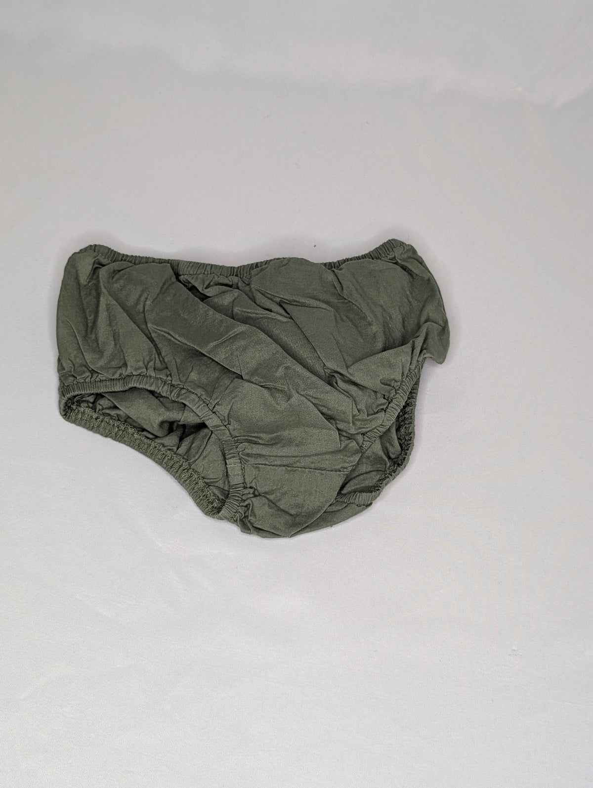 EUC Gymboree diaper cover, army green,cotton - size Toddler - 2T