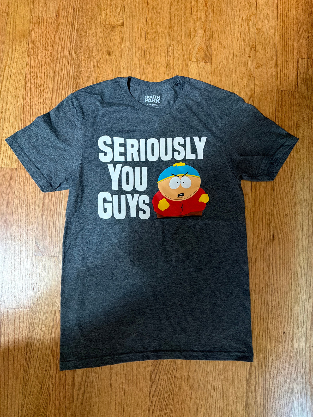 South Park tee -new S 28 *Seriously You Guys - size Teen/Men - XS (26-28)