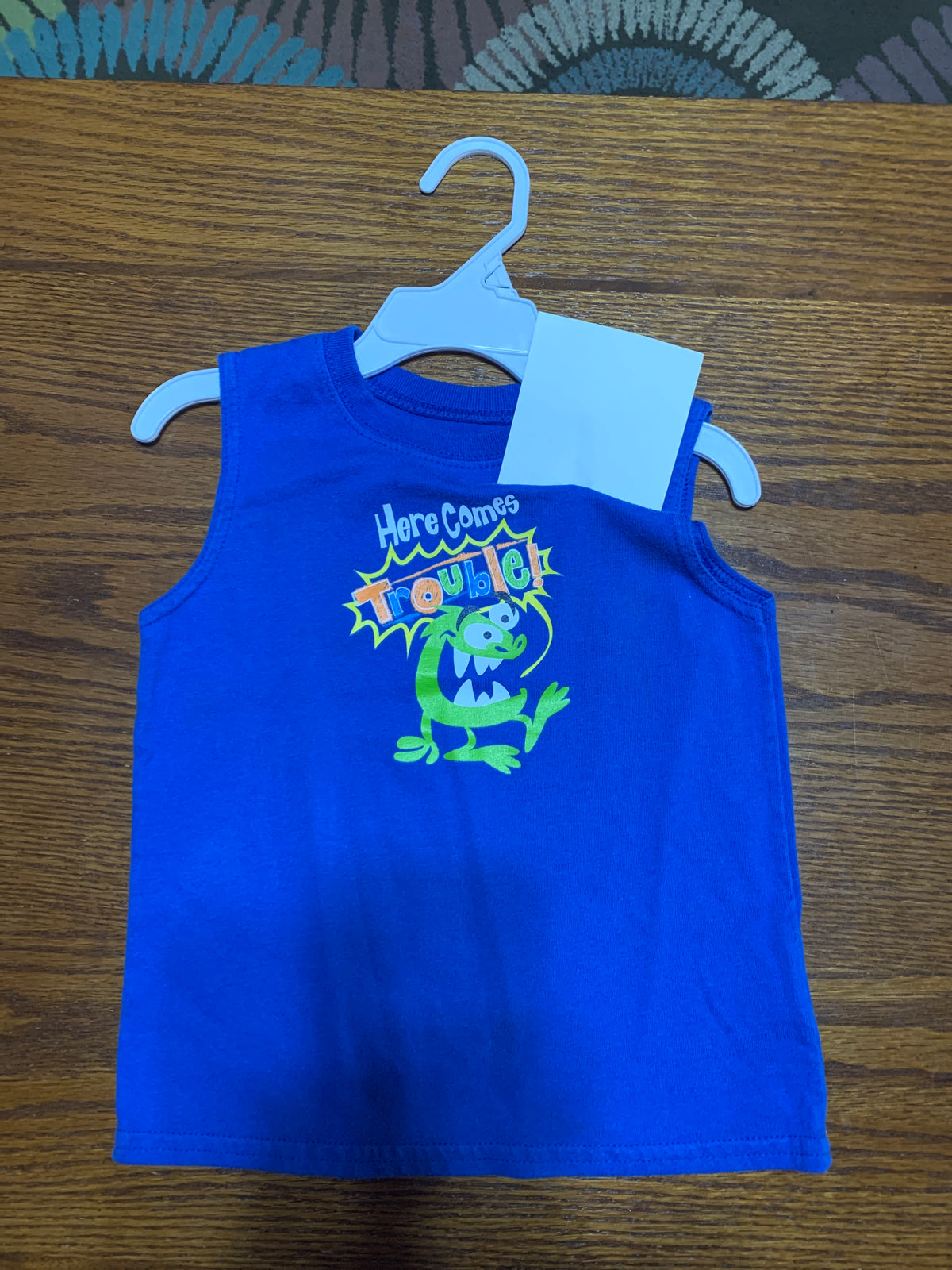 Blue monster tank *Garanimals -Trouble - size Month - 18-24 / 24M