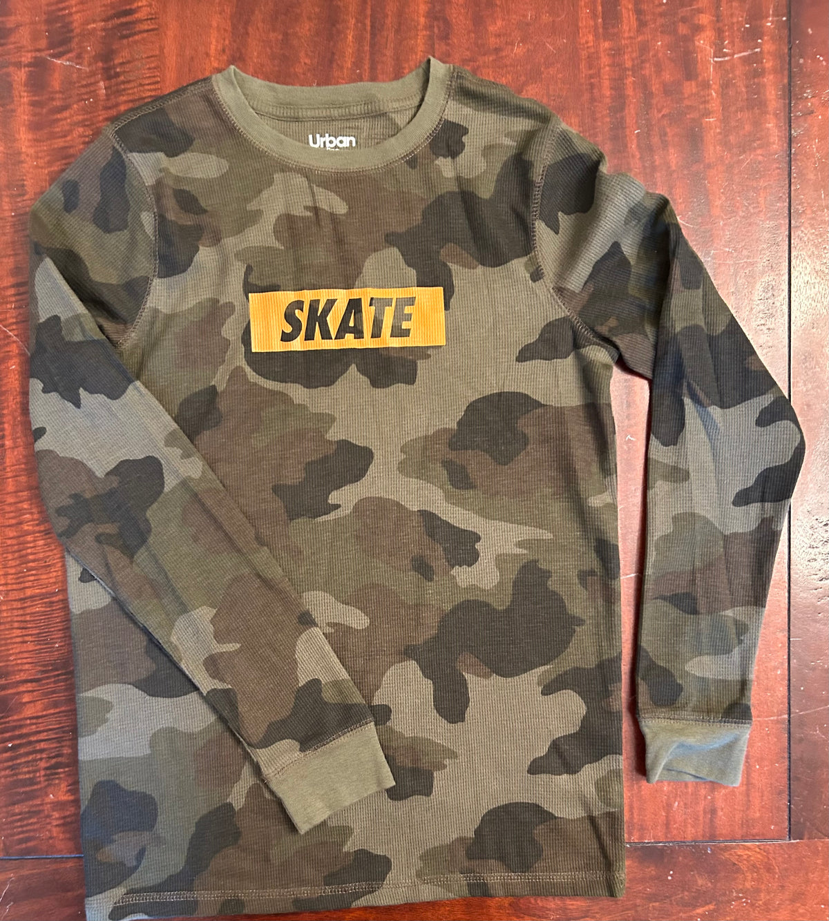 URBAN PIPELINE WAFLE GUC SHIRT LONG SLV COTTON - size Youth - 14 (XL)