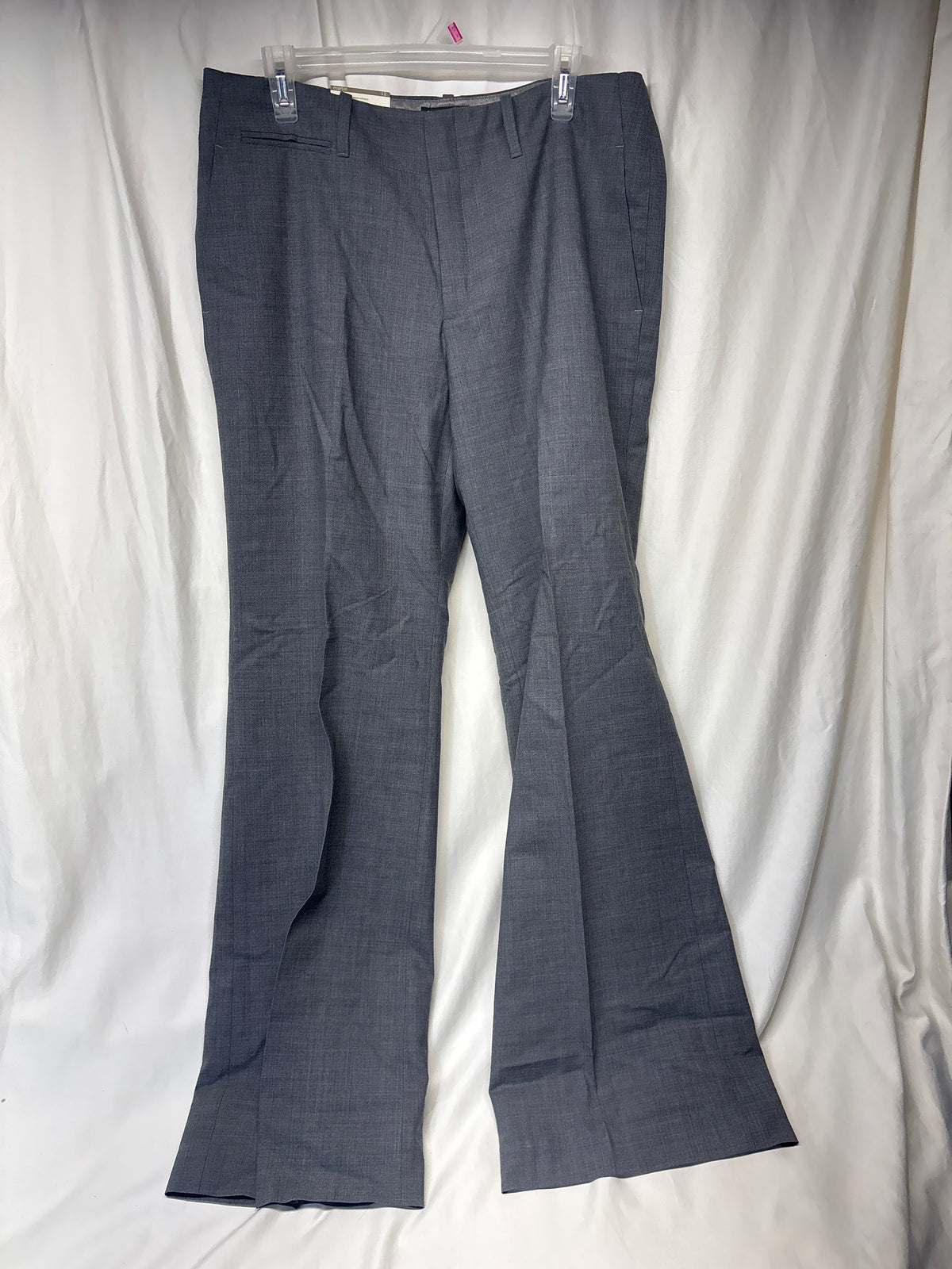Banana Republic grey stretch dress pants NEW - size Women - L (12/14)