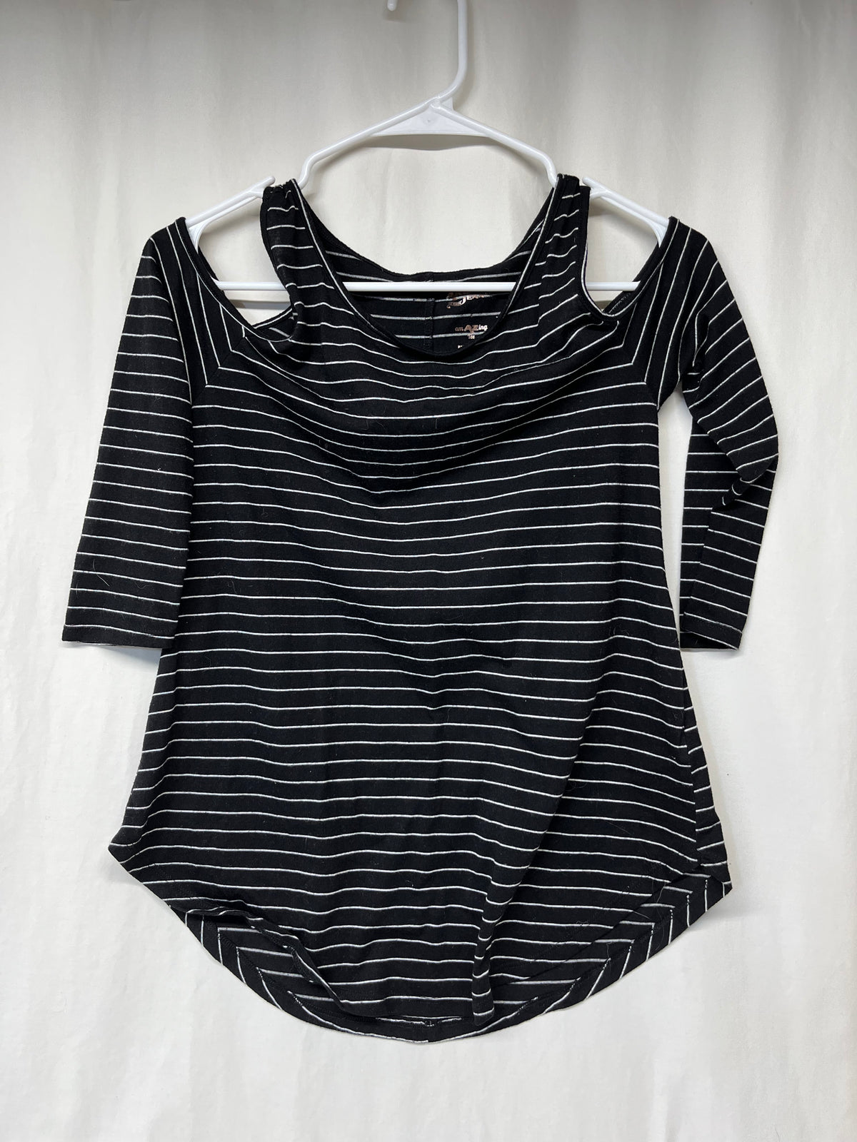 Arizona black with white stripe open shoulder - size Women - S (4/6)