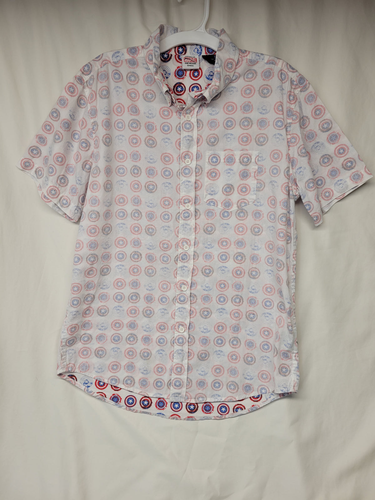 Marvel Captain America REVERSE DESIGN s/s - size Teen/Men - S (29-31)
