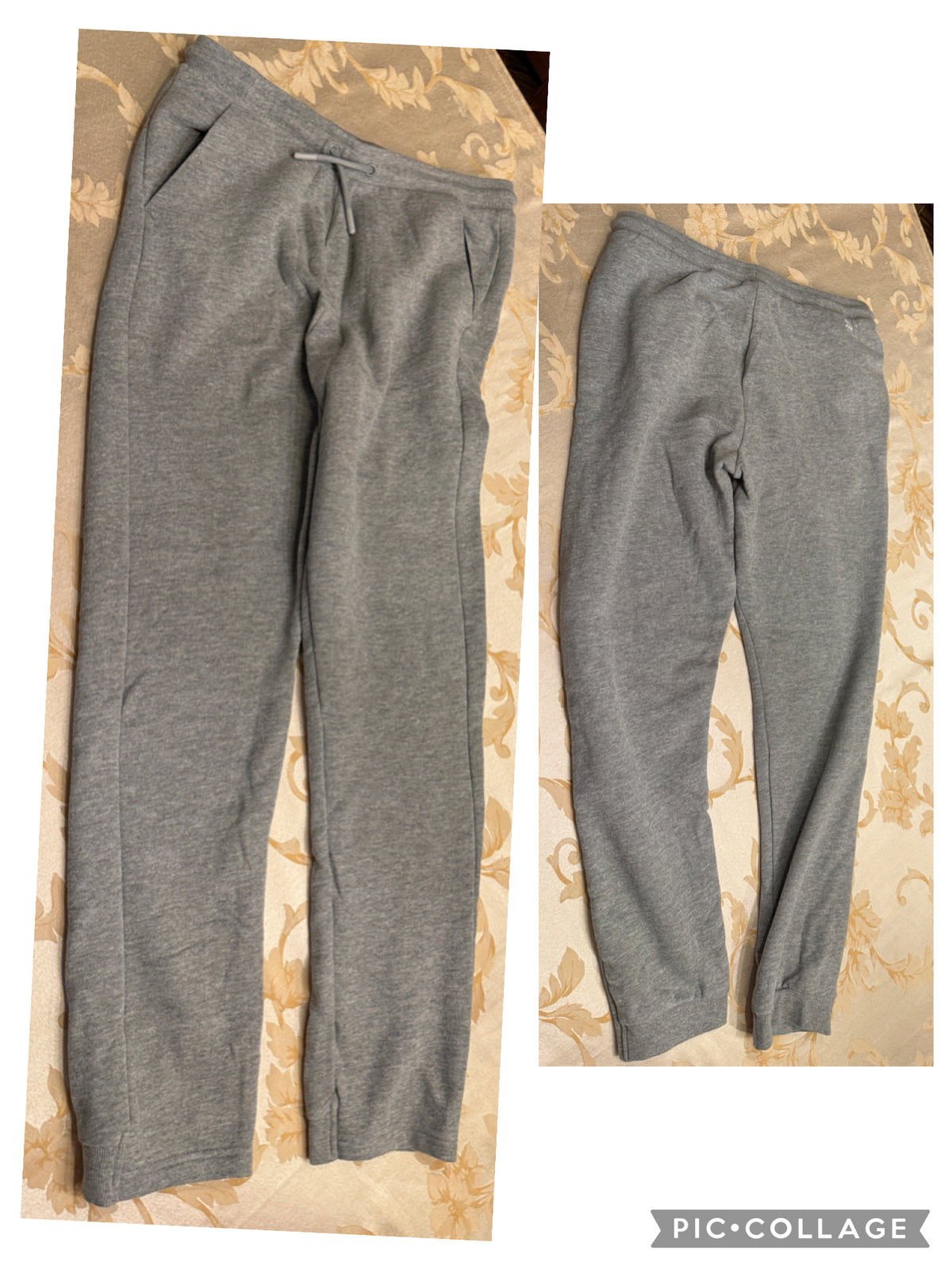 Gray joggers VGUC Loose cuff soft! - size Youth - 16 (XL)
