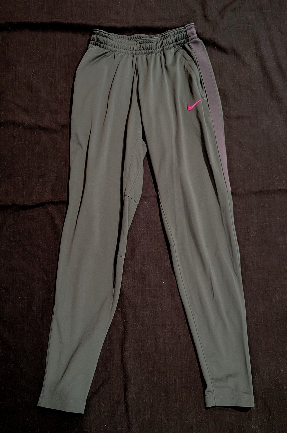Nike Dri-fit sweatpants Dk grey w/zipper pockets - size Junior - S (3/5)