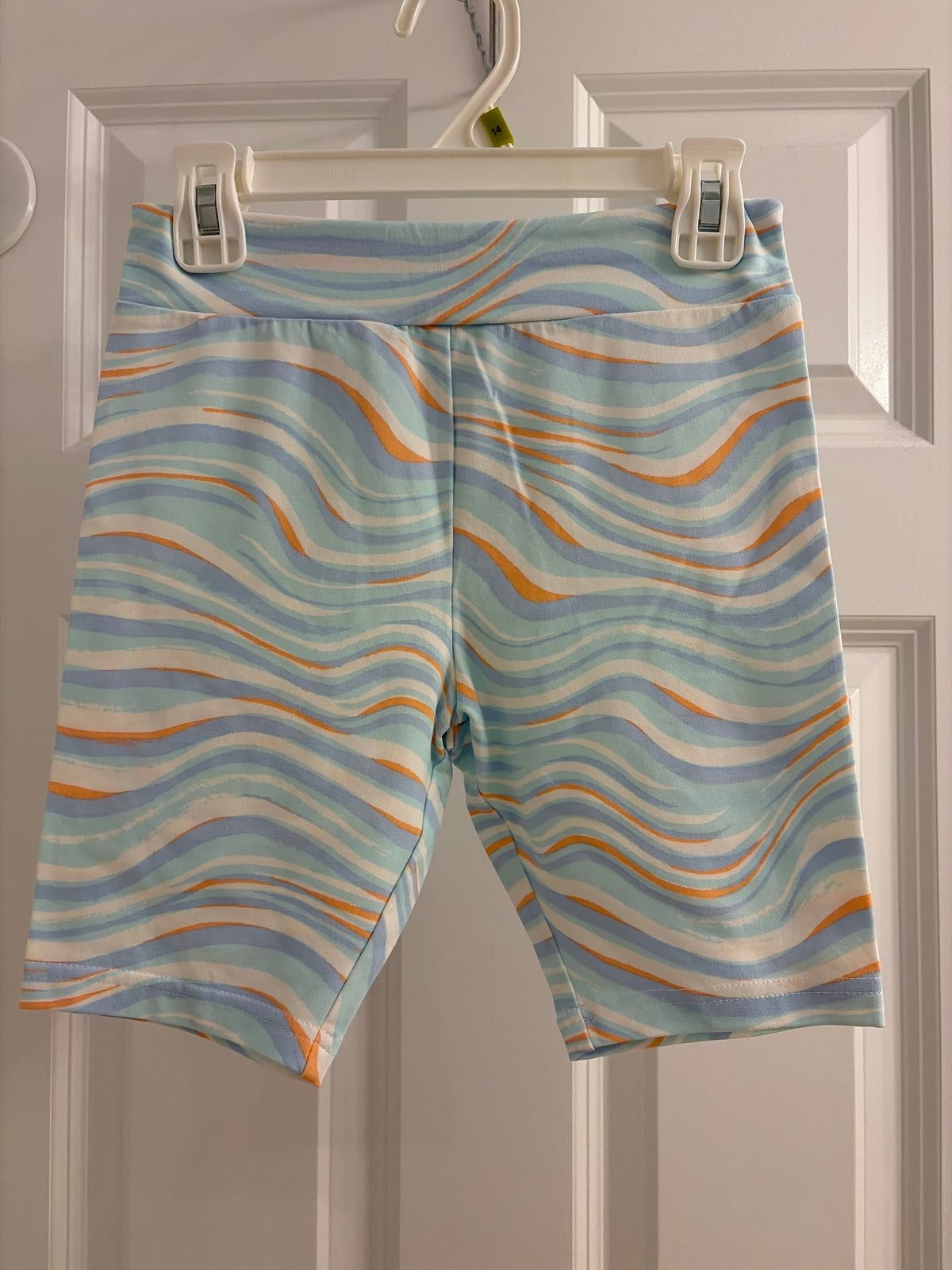 New carters shorts Blue orange Bermuda - size Youth - 10 (L)