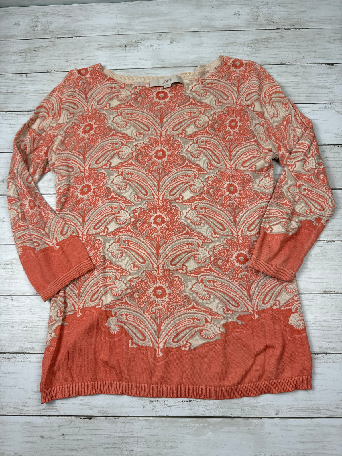 Loft lightweight sweater - 3/4 length sleeve - size Women - S (4/6)