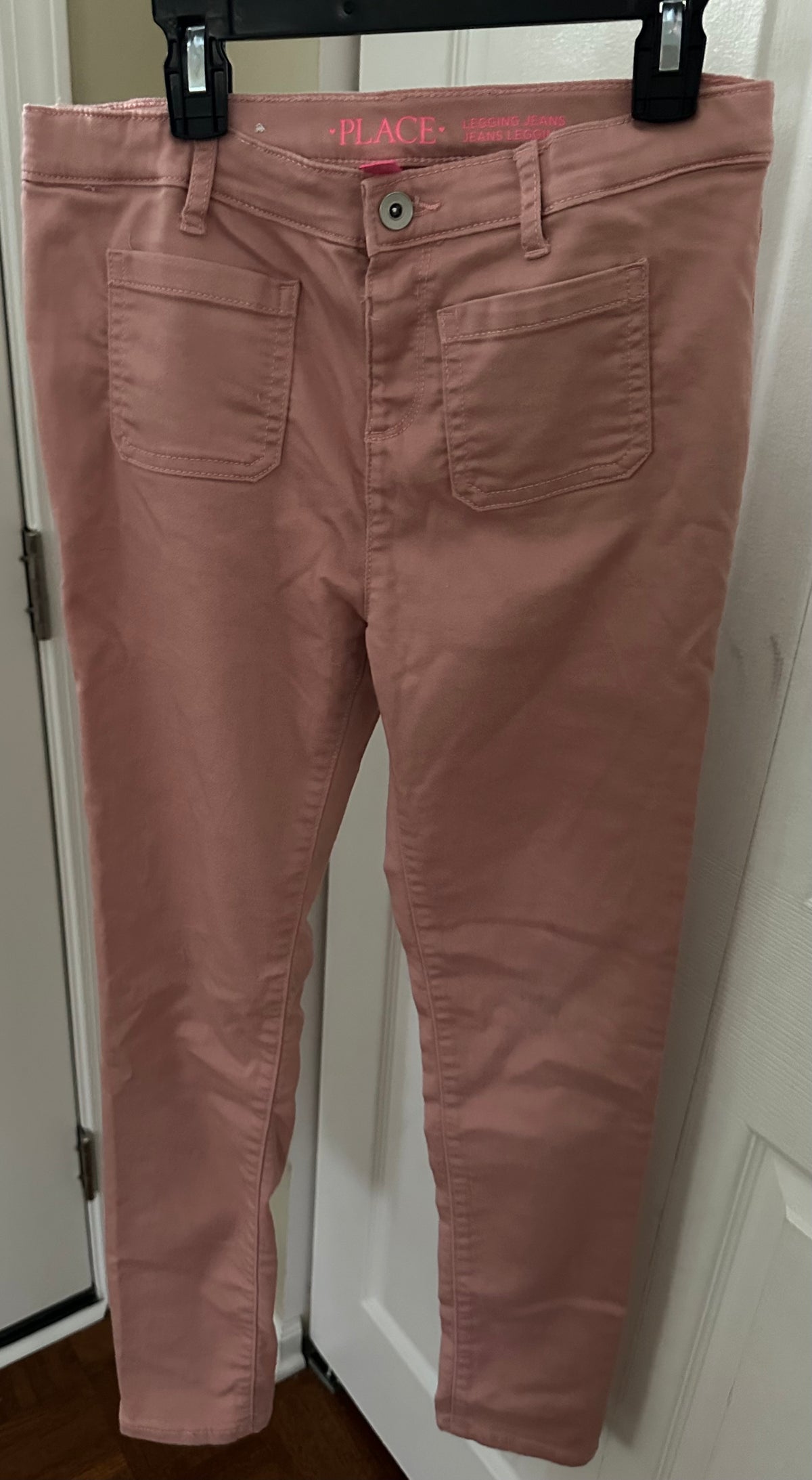 Adjustable Place jegging 16 light salmon color - size Youth - 16 (XL)