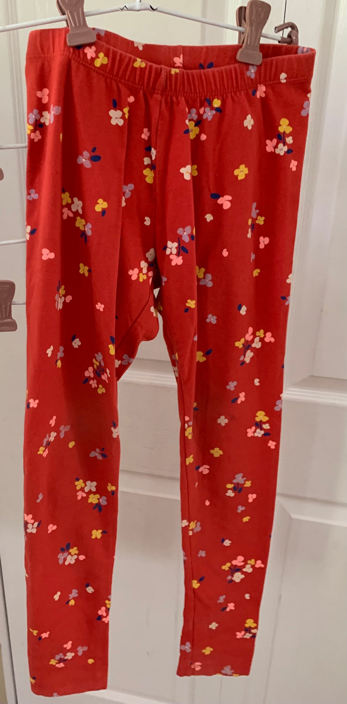 10/12 PC fall legging Knee pin hole & wear - size Youth - 10 (L)