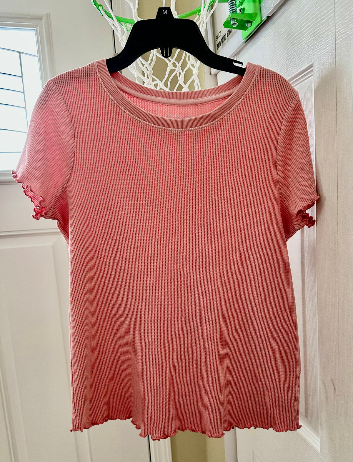 14/16 cat & Jack EUC Waffle Maeve top - size Youth - 14 (XL)