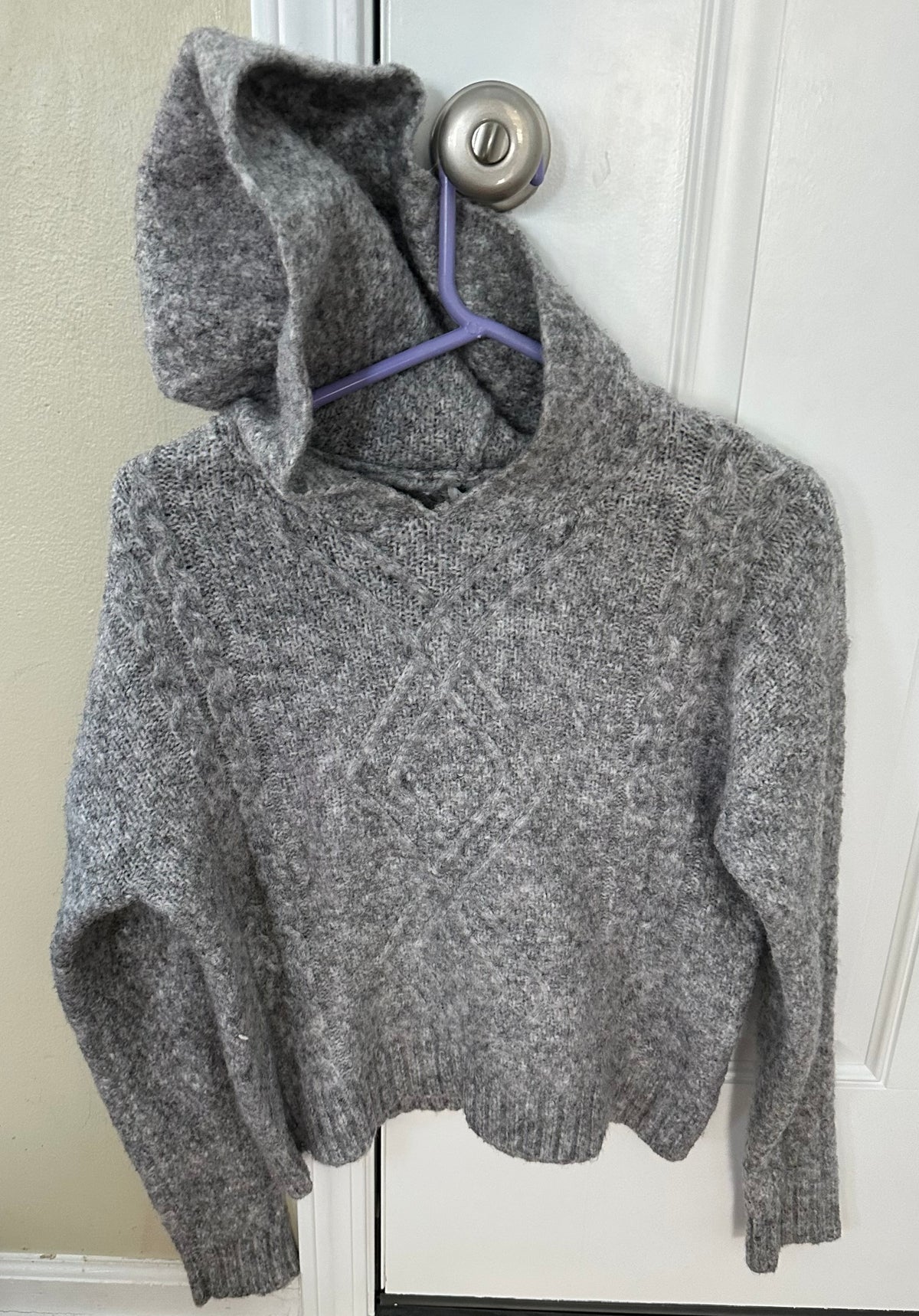 Gray sweater EUC Rachael Zoe brand - size Women - S (4/6)